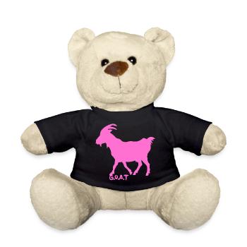 Ziege pink G.O.A.T. - Teddy - Schwarz - Vorne