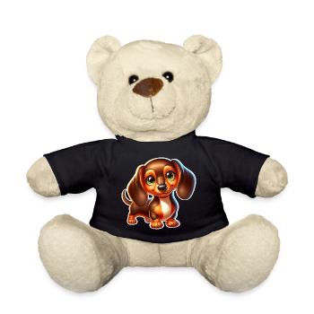 Dackel - Teddy - Schwarz - Vorne
