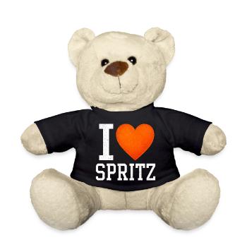 I Love Spritz Party  - Teddy - Schwarz - Vorne