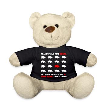 Tous les animaux sont égaux 2 - Nounours - noir - Devant