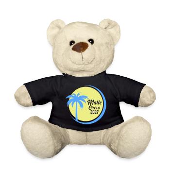 Malle Crew 2027 Palmen Circle - Teddy - Schwarz - Vorne