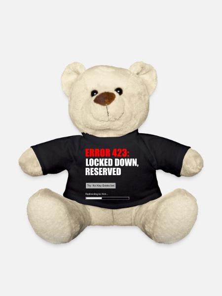 FEHLER 423 — GESPERRT, FÜR IHN RESERVIERT - Teddy - Schwarz