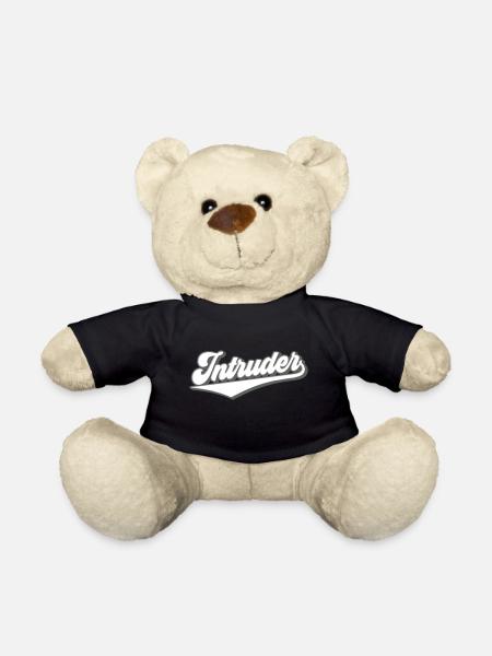 Intruder | Eindringling | Farben änderbar - Teddy - Schwarz