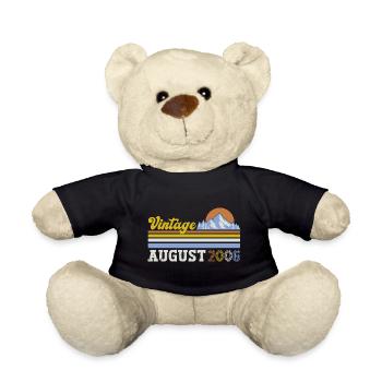 18th Birthday Original August 2006 Cassette 2006 - Teddy Bear - black - Front