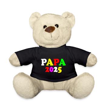 Papa 2025 - Teddy - Schwarz - Vorne