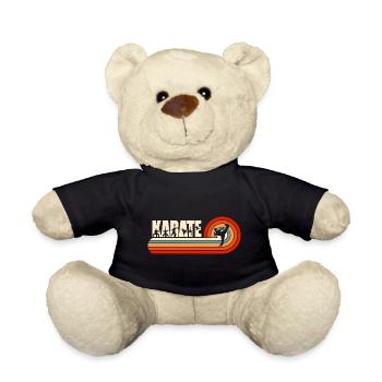 Karaté Combattant Combattant Karaté Sports de combat - Nounours - noir - Devant