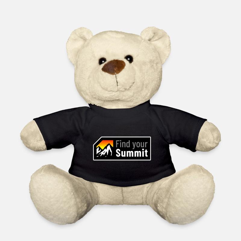 Find Your Summit - Teddy - Schwarz