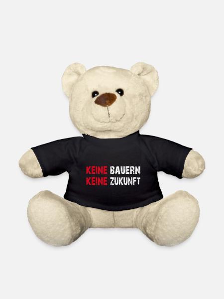 Keine Bauern keine Zukunft - Teddy - Schwarz