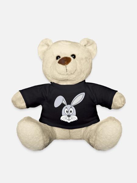 Lapin Lapin lapin Lapin Dents de lapin Lapins Pâques - Nounours - noir