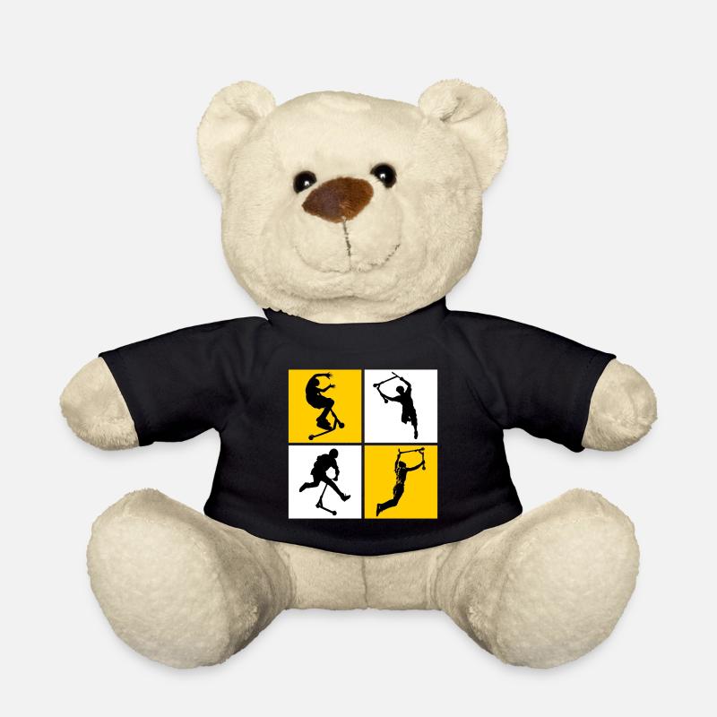 Freestyle-Roller - Teddy - Schwarz