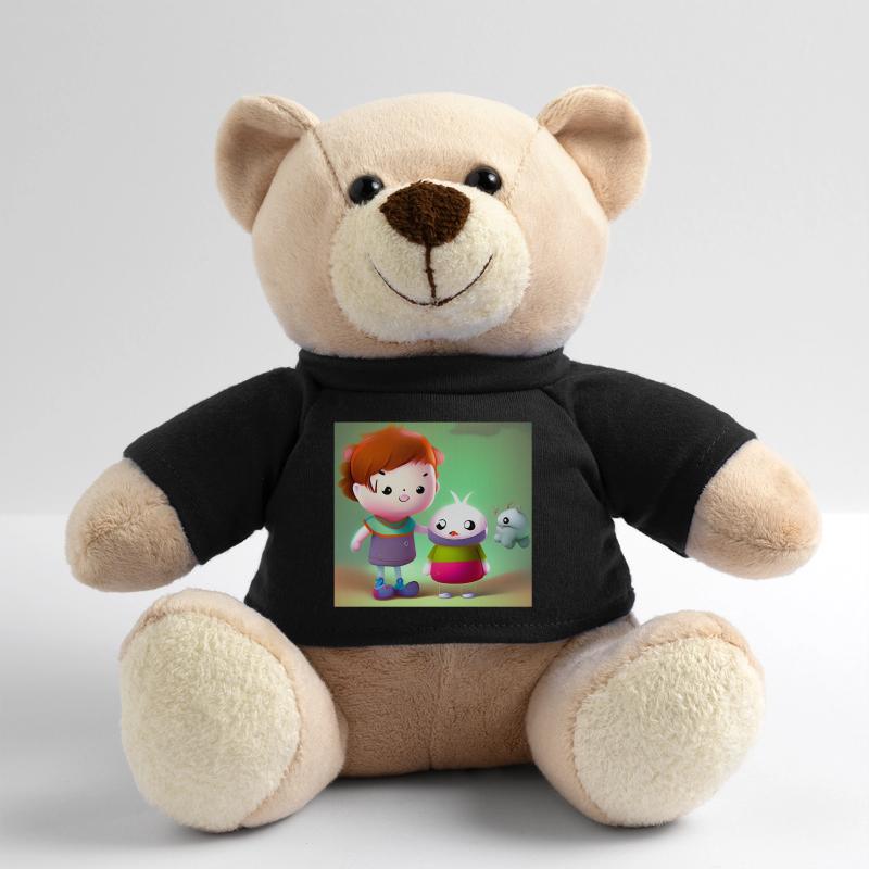 Junge und beste Freunde Teddy