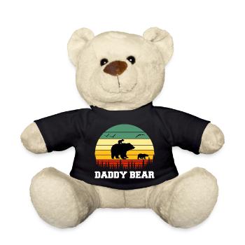 Daddy Bear climb the Mountain in Forest der Bär - Teddy - Schwarz - Vorne