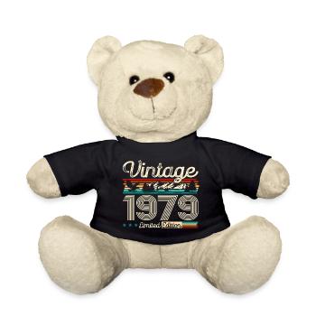 45ème Anniversaire Légende Millésime 1979 Millésime 79 - Nounours - noir - Devant