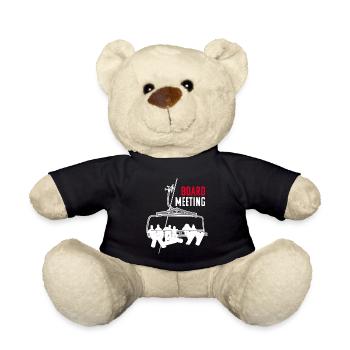 Board Meeting Snowboarding Outfit Apres Ski Party - Nounours - noir - Devant