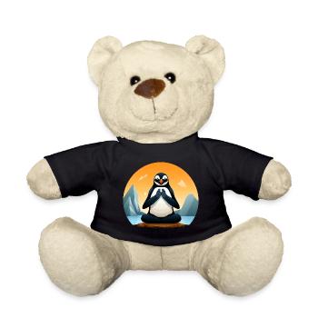 Pinguin Yogi - Teddy - Schwarz - Vorne