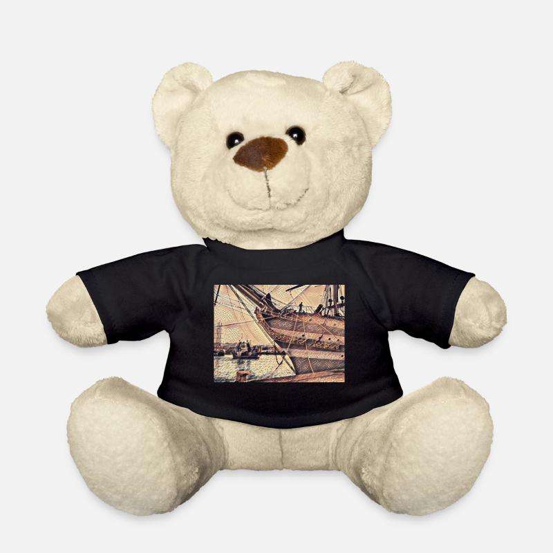 Ship No. 4 - Teddy Bear - black