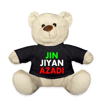 jin jiyan azadi - Nounours - noir - Devant