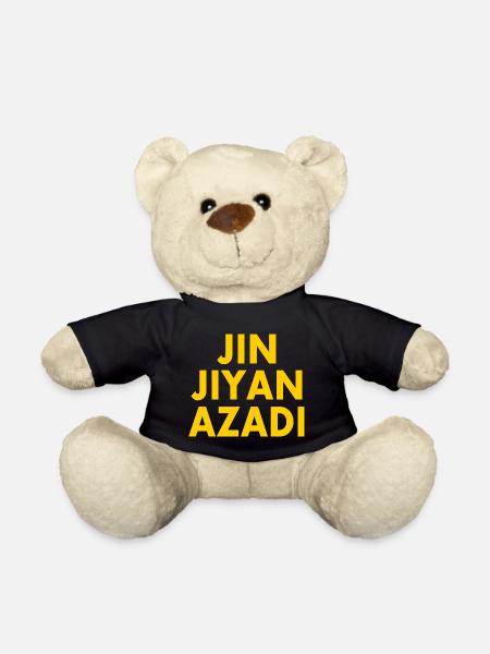 jin jiyan azadi - Nounours - noir