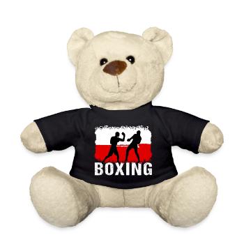 Boxing Polen Kampfsport Boxer - Teddy - Schwarz - Vorne