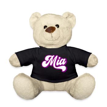 Mia | Colors changeable - Teddy Bear - black - Front