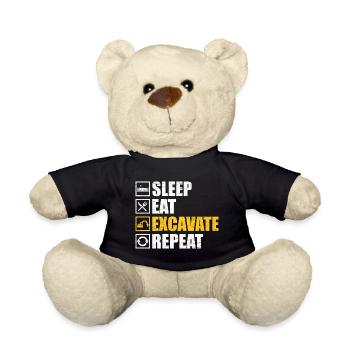 Bagger - Teddy - Schwarz - Vorne