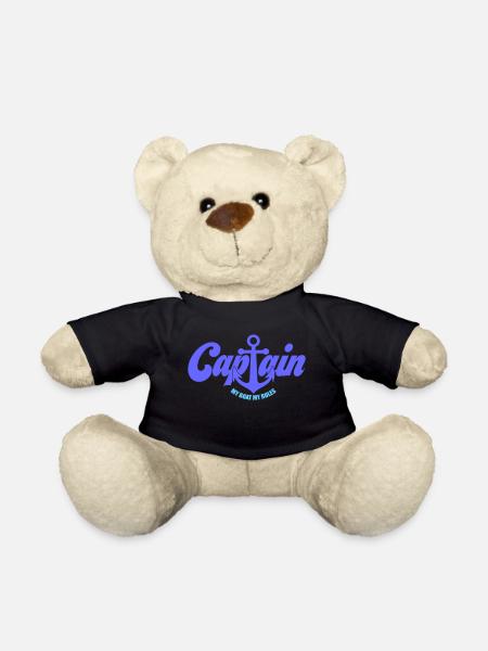 Captain Boot | Farben änderbar - Teddy - Schwarz