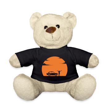 Sunset ( Edition) - Teddy Bear - black - Front
