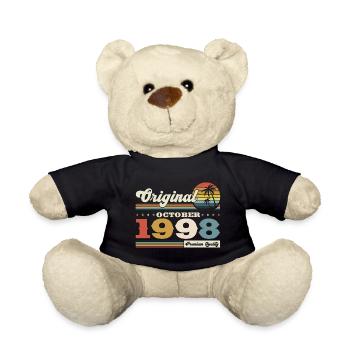 25ème Anniversaire Octobre Millésime 1998 Millésime - Nounours - noir - Devant