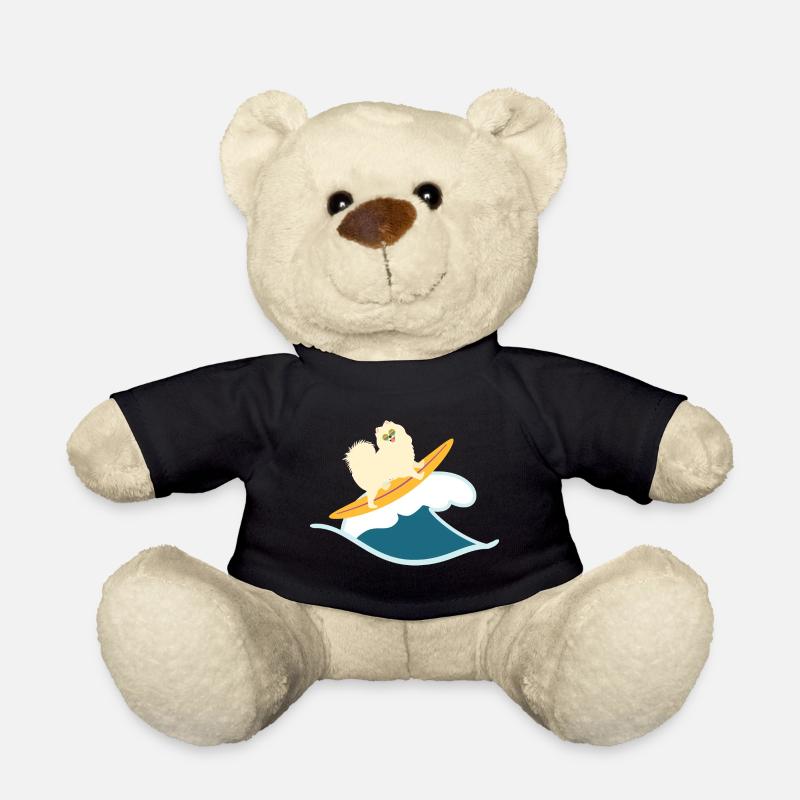 Surfen Samojede Hund - Teddy - Schwarz