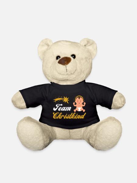 Team Christkind - Teddy - Schwarz