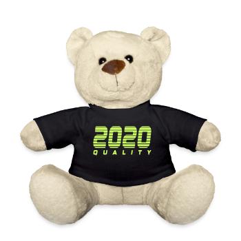 2020 quality | Farbe änderbar - Teddy - Schwarz - Vorne