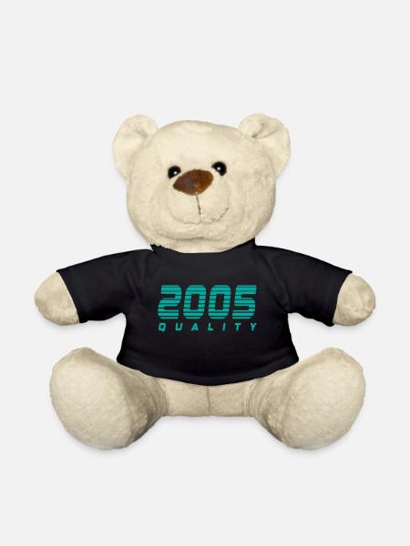 2005 quality | Farbe änderbar - Teddy - Schwarz