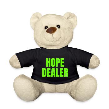 Hope Dealer - Christian Zitate - Teddy - Schwarz - Vorne