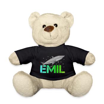 Emil Geburtstag Emil Namenstag - Teddy - Schwarz - Vorne