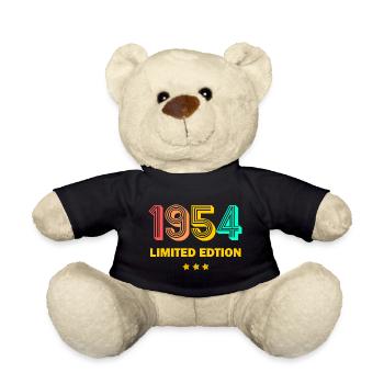 Millésime 1954 70e anniversaire 1954 Edition limitée - Nounours - noir - Devant