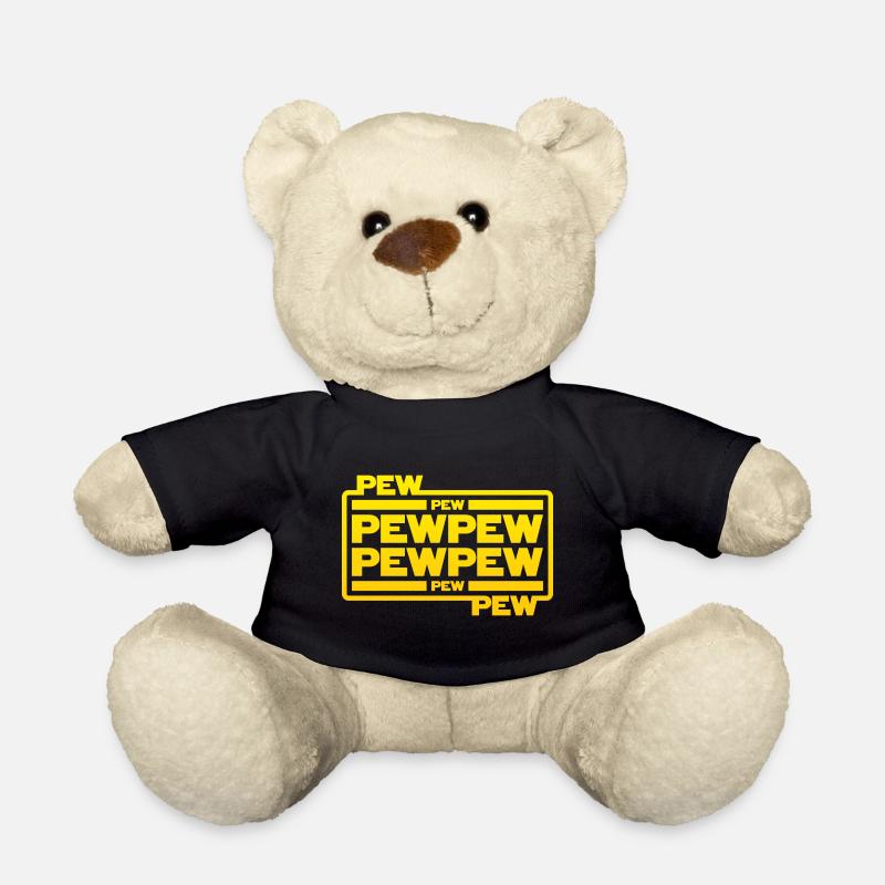 Pew pew pew - Teddy Bear - black