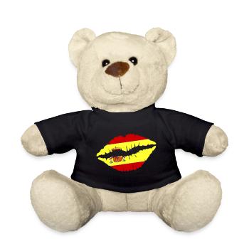 Spain - Teddy Bear - black - Front