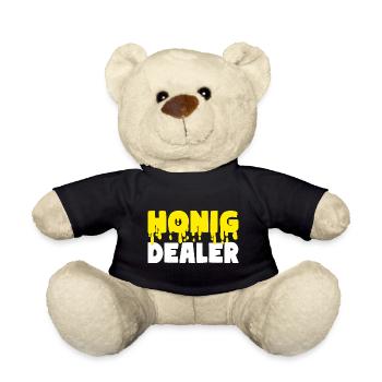 Honig Dealer Bienen Imker - Teddy - Schwarz - Vorne
