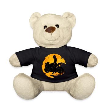 Motorcycle - Nounours - noir - Devant