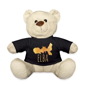Elba - Teddy Bear - black - Front