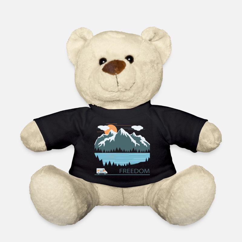 Camping - Teddy - Schwarz