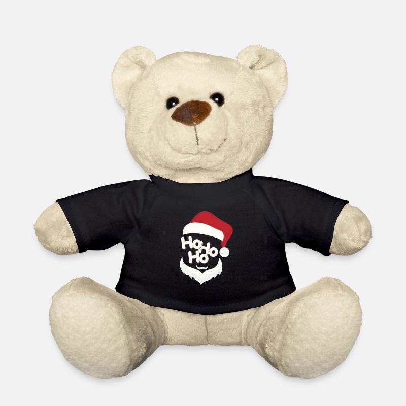 Weihnachten - Teddy - Schwarz