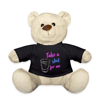 Alcool - Nounours - noir - Devant