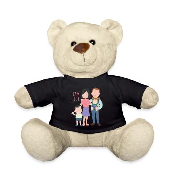 Familie - Teddy - Schwarz - Vorne