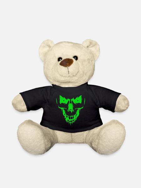 Totenkopf - Teddy - Schwarz