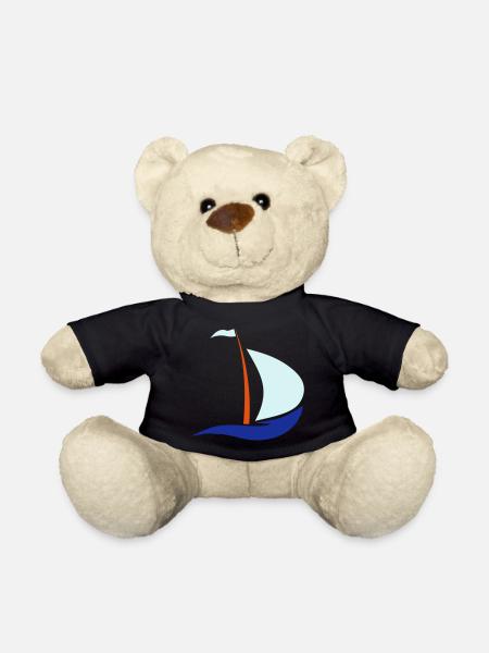 segelboot - Teddy - Schwarz