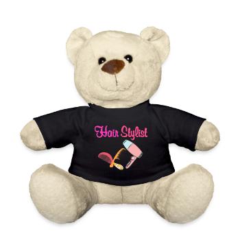 Hair Stylist - Teddy Bear - black - Front