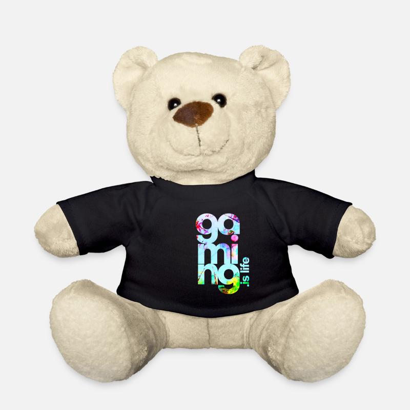 Gamer - Teddy - Schwarz