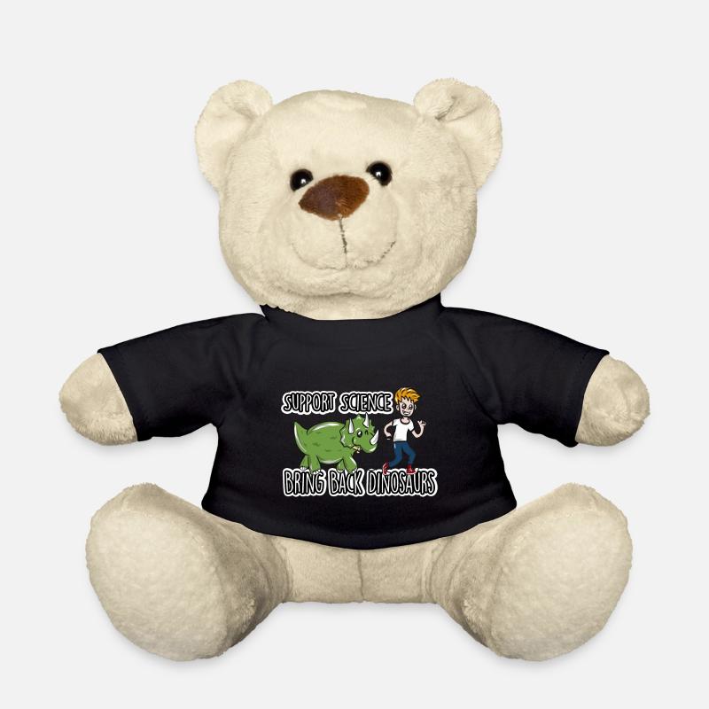science - Teddy Bear - black