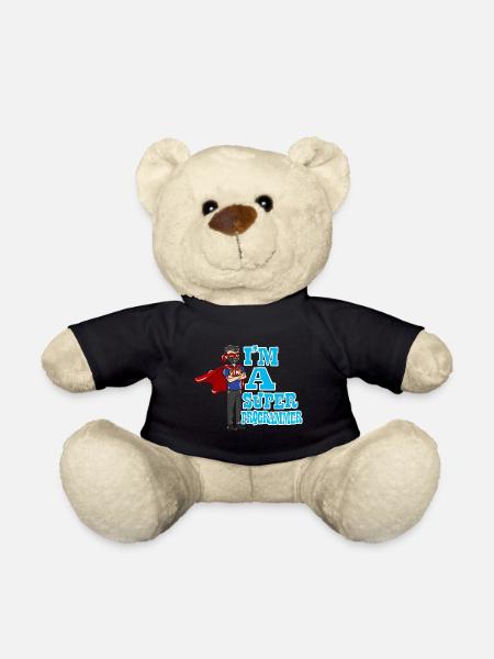 Programmierer Informatik Geschenk - Teddy - Schwarz